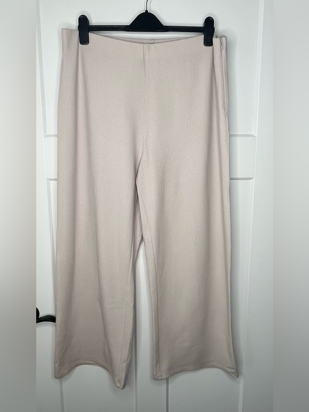 Eileen Fisher 100% Wool Wide-Leg Pants Size XL